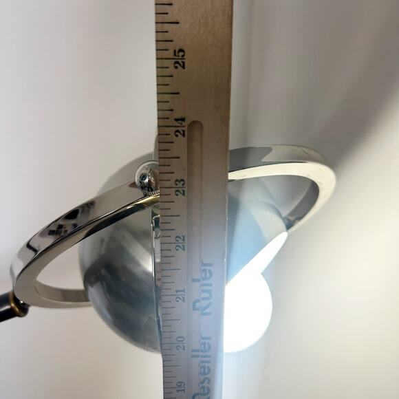 Retro Swing Arm Industrial Vintage Style Gun Metal Gray Stainless Steel Lamp HTF - Picture 12 of 12